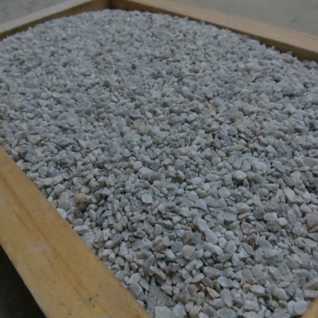 Grano de mármol triturado gris varios tamaños